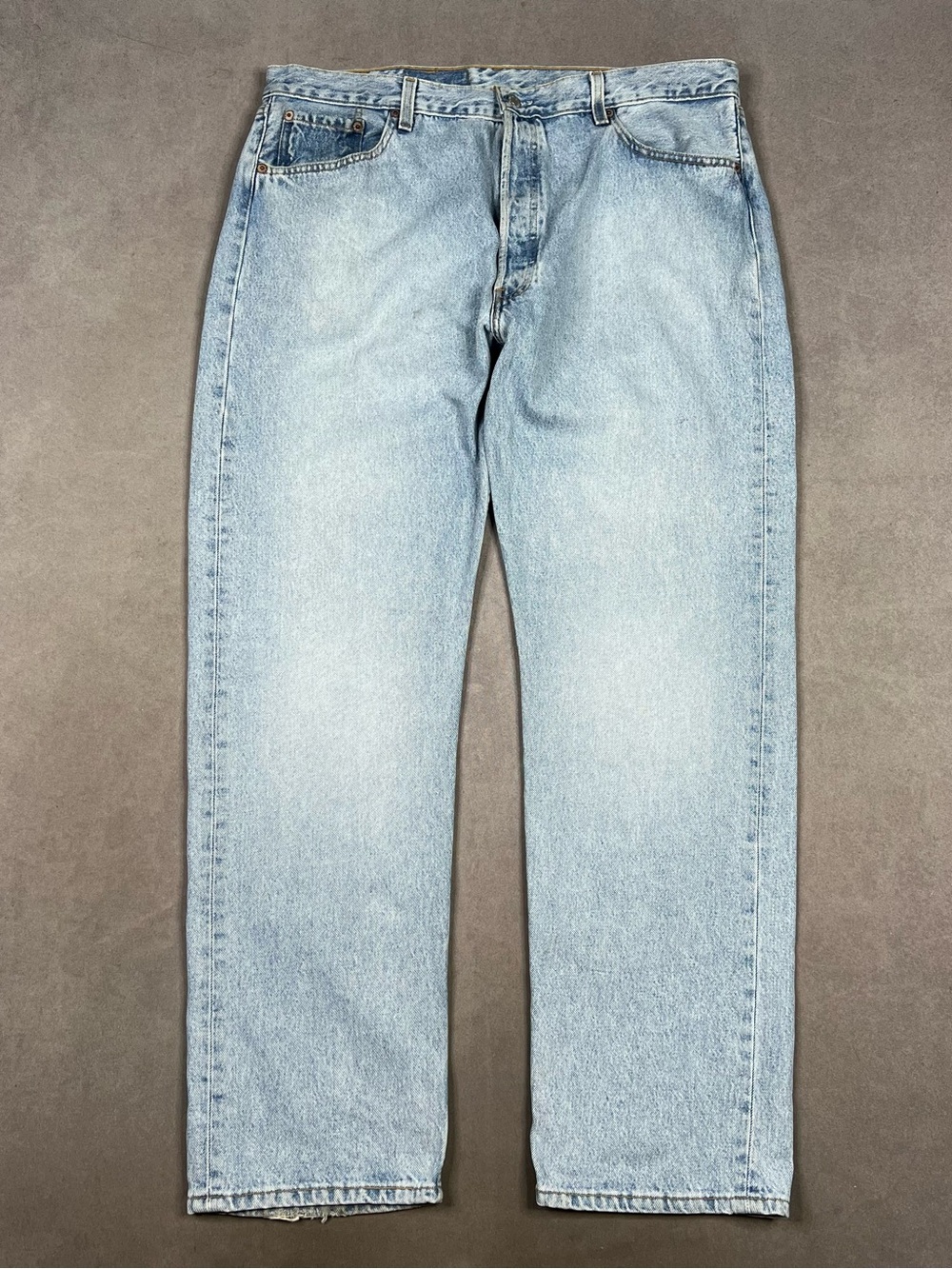 Vintage 501 Levi's Light Blue Relaxed Fit Men's Jeans